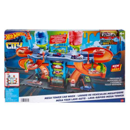 Hot Wheels City Mega Tower Car Wash